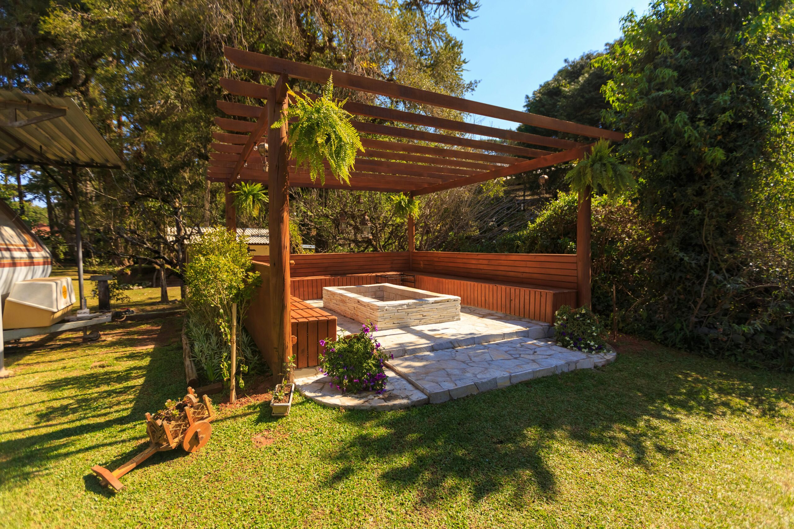 Travaux de menuiseries paysagères : La Pergola